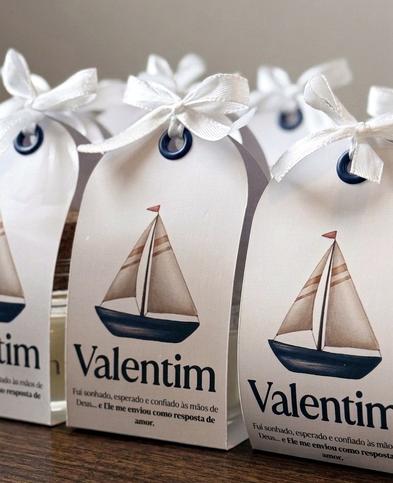 Lembrança Moon Box — caixa personalizada Valentim